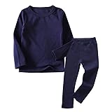 Toddler Boys Girls Long Johns Thermal Underwear Set