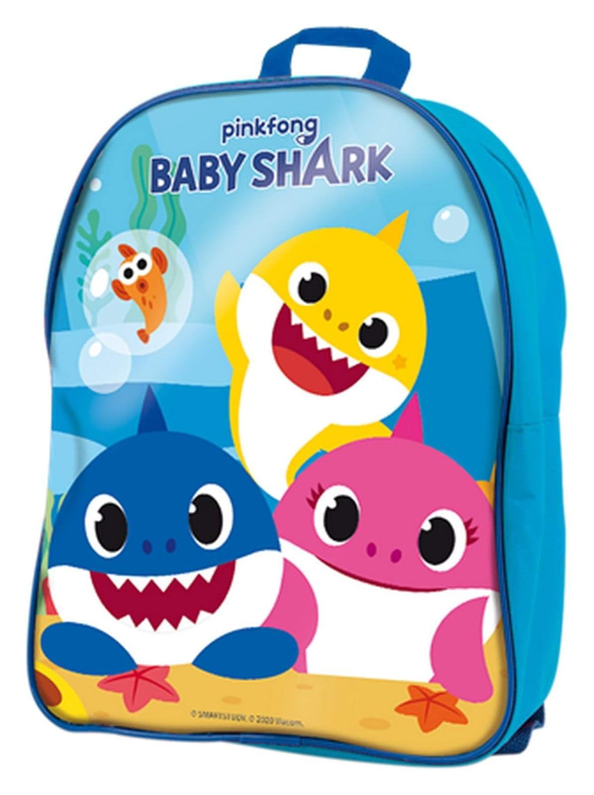 Lisciani 83770 1st Age Games – baby shark Backpack Block 36 PCS – 83770-cardboard Action Figures-Cardboard Logic associations, Multicolors