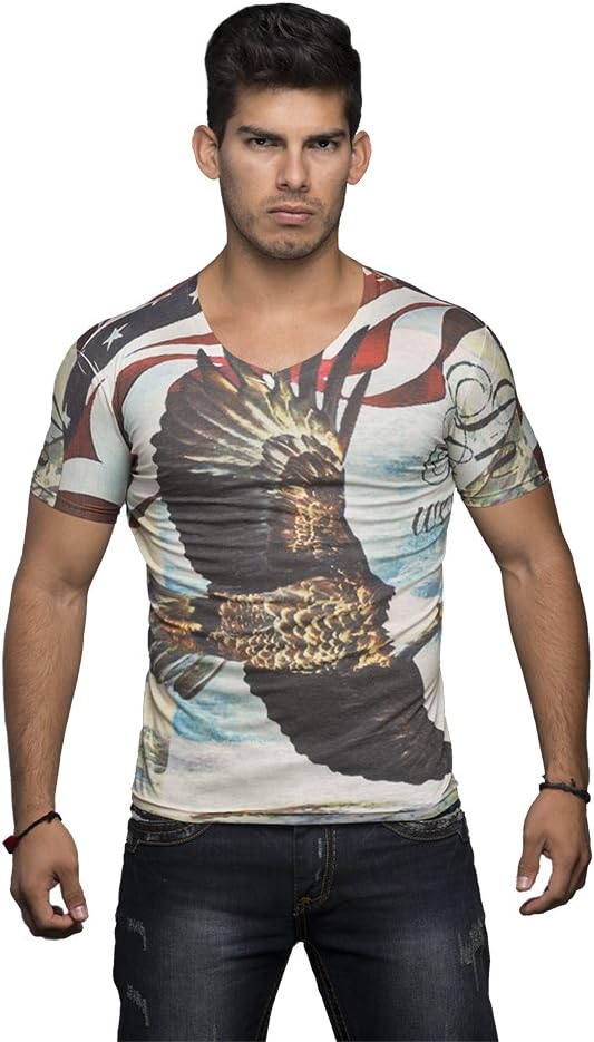 Vento Vassari "Freedom" Graphic Sublimation T-Shirt Small