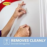 Command Small Hooks with Clear Strips Pack of 2 4 Strips Transparent Indoor view 8