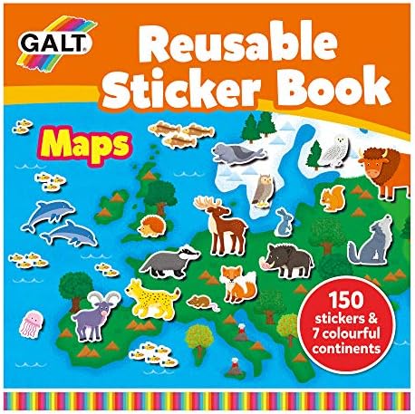 Galt GA1005287 Reusable Sticker Book 