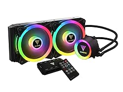 Gamdias CPU Liquid Cooler 240mm RGB for Gaming