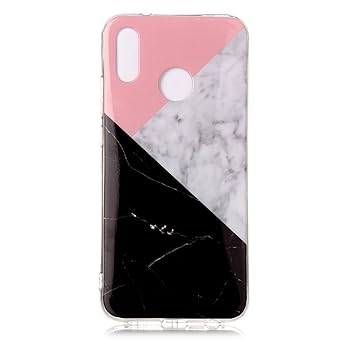 Lomogo Huawei P20 Lite/nova 3e Case Soft Silicon Case Shockproof Anti-Scratch Marble Case Cover for Huawei P20Lite / nova3e - LOYHU20951 L7