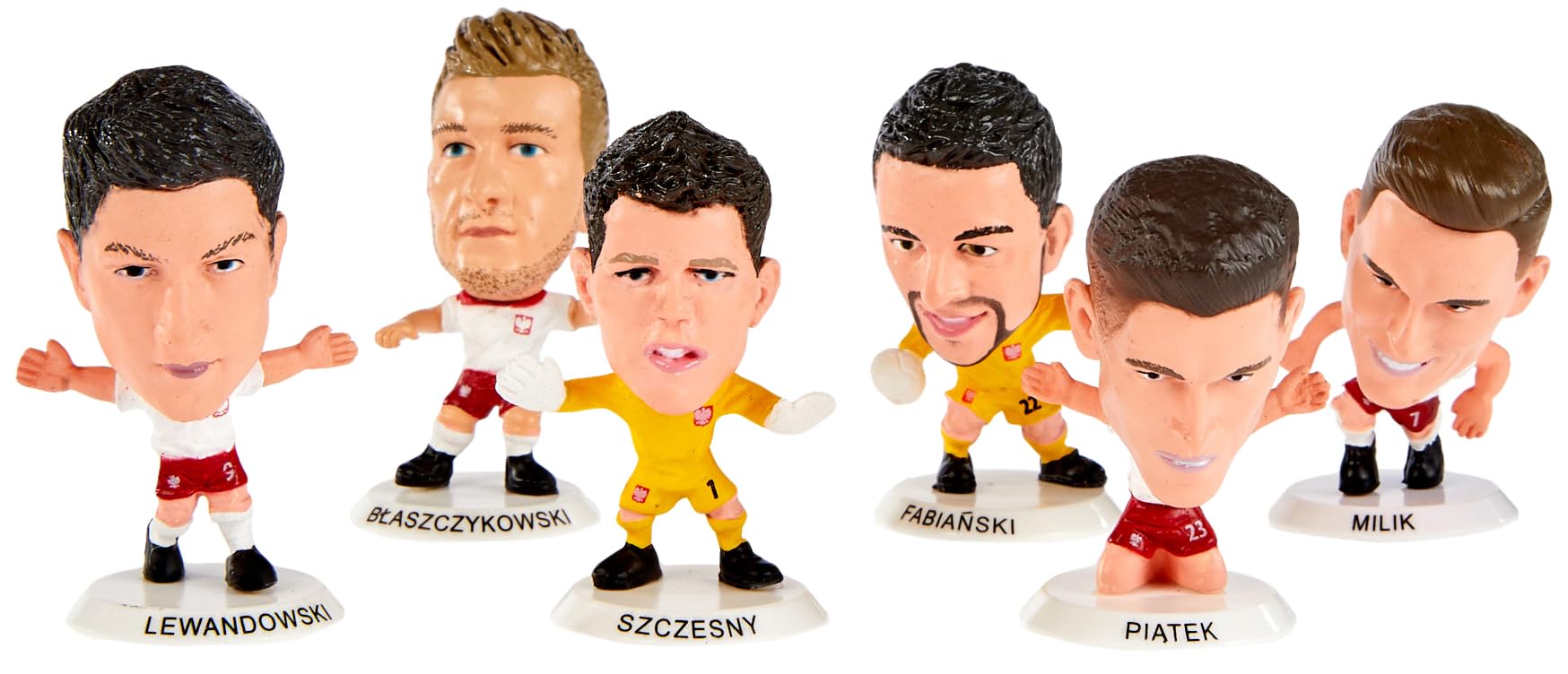 SoccerStarz - Poland Team Pack 6 figure (2020 Version) /Figures