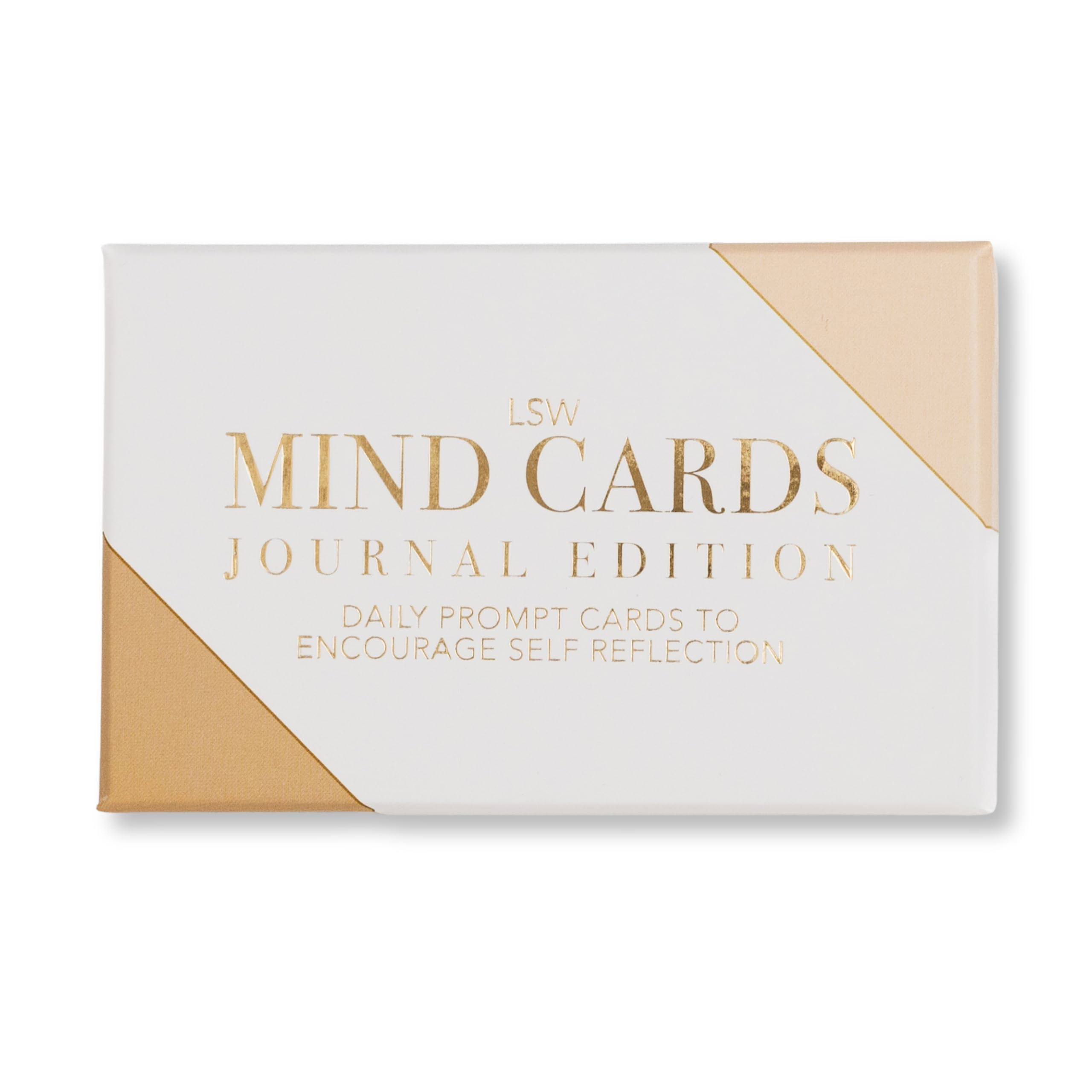 LSW London Mind Cards: Journal Edition | 45 Journal Prompts for Self-Discovery, Creativity, and Insightful Reflection | For Men and Women