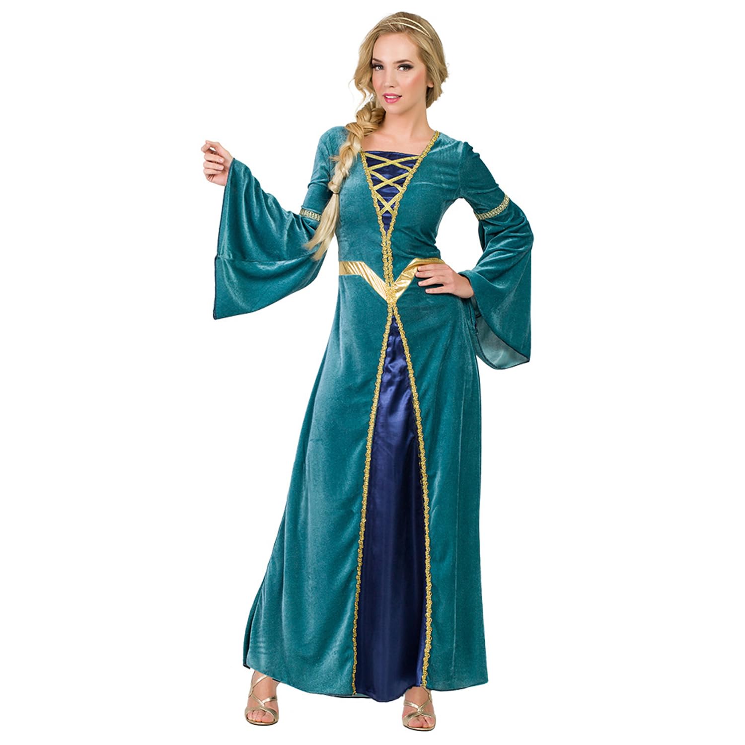 Boland 84147 Princess Adult Lady Margaret Costume, Multicoloured, M-L