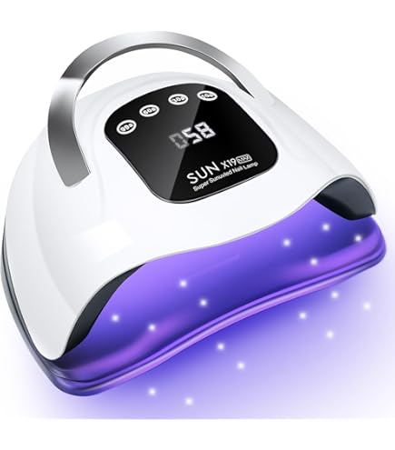 Amazon.com: 24W UV Light LED Lamp 100-240V SUN9S Gel Nail Polish