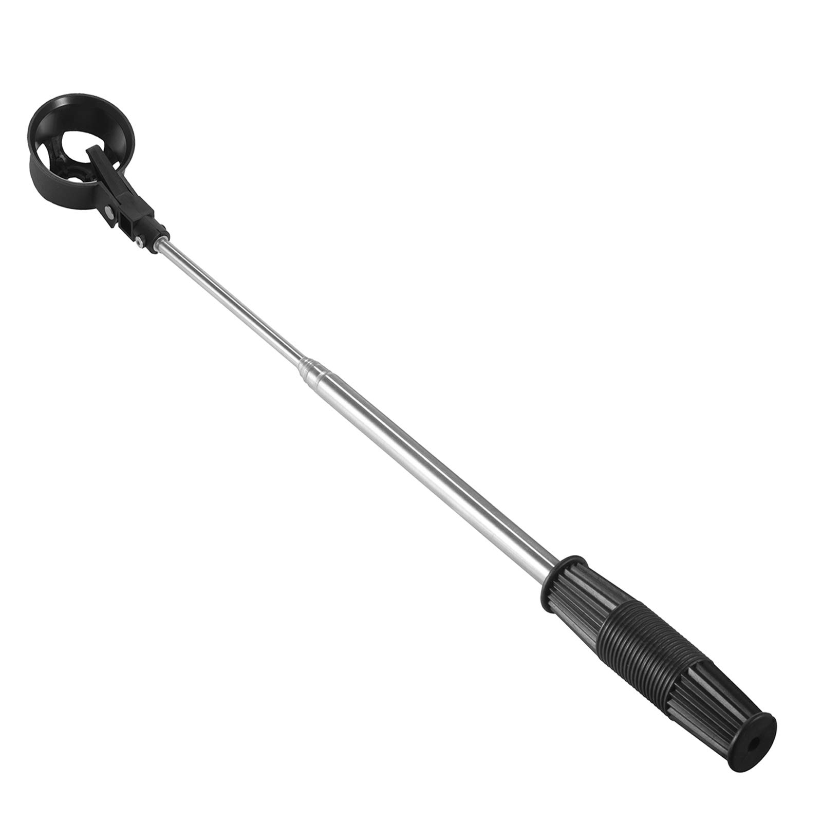 Eowpower Telescopic Golf Ball Retriever, Pick Up Automatic Locking Scoop, 16.5-80 inches Retracted Length