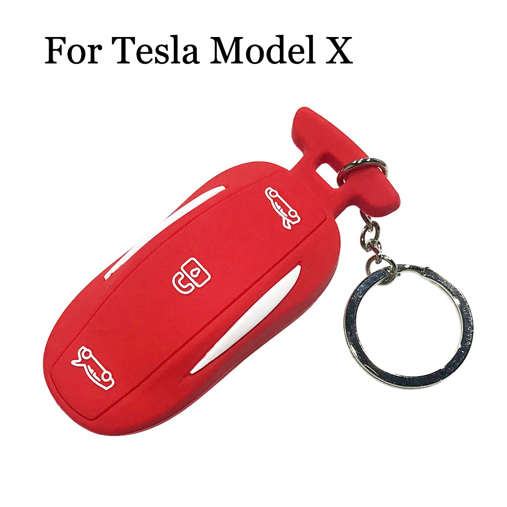 Interior Accessories Car Silicone Key Case Cover Key Chain
