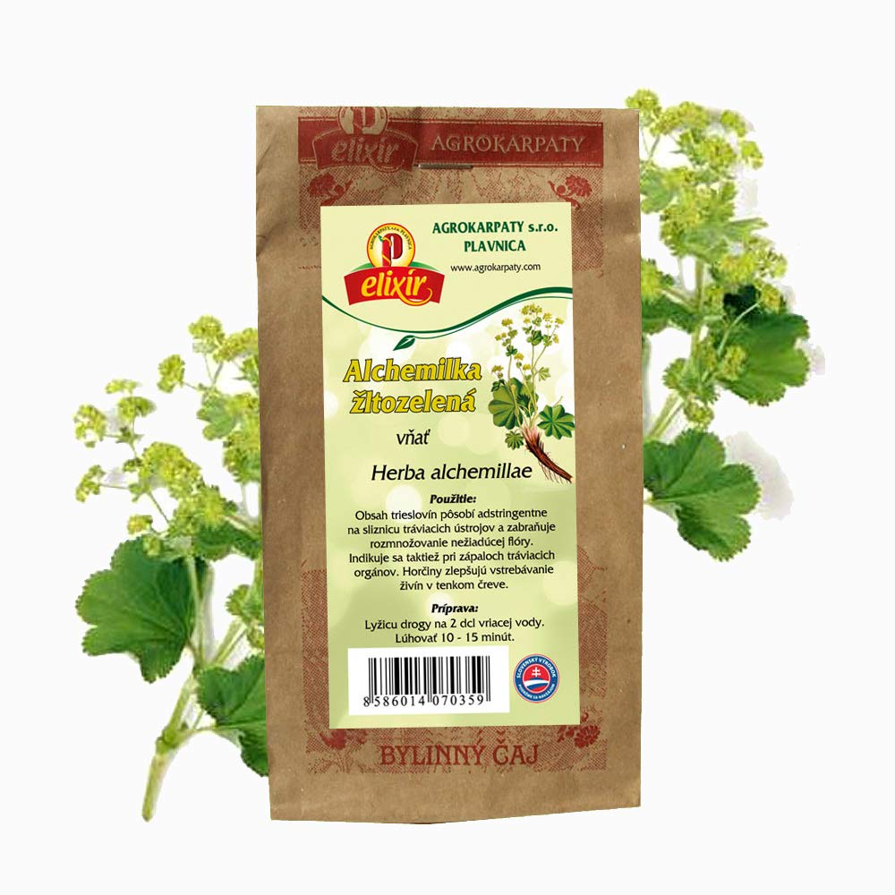 Lady's Mantle Tea for Women (Loose Tea 50g), Alchemilla Vulgaris, Pure Natural Herbal Tea Grown in Europe