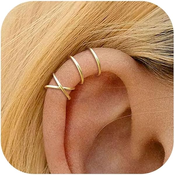 Stylish Crawler Hook Earring Mens Hook Earrings Ear Crawler