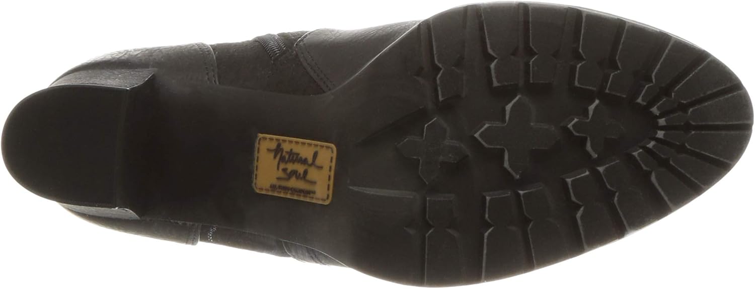 natural soul nadia block heel bootie