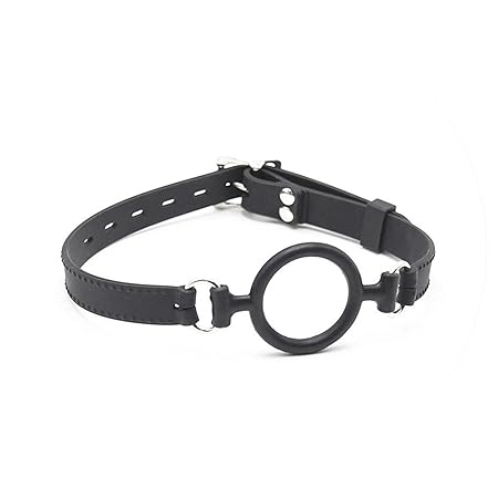 Viberate Rabbit Silicone Open Mouth Gag O Ring Bondage Restraints Head Harness Gags Games Slave Funny Toys Women Men