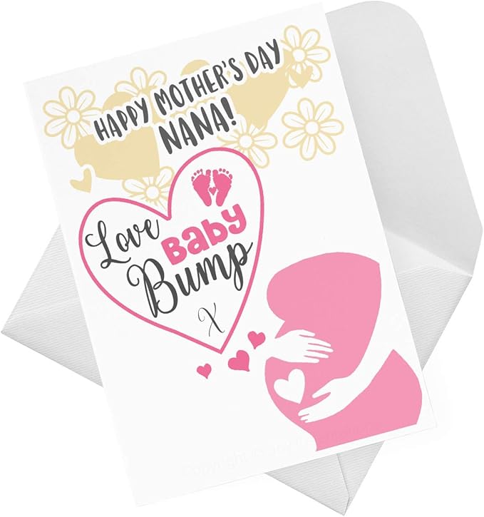 happy mothers day nana from bump
