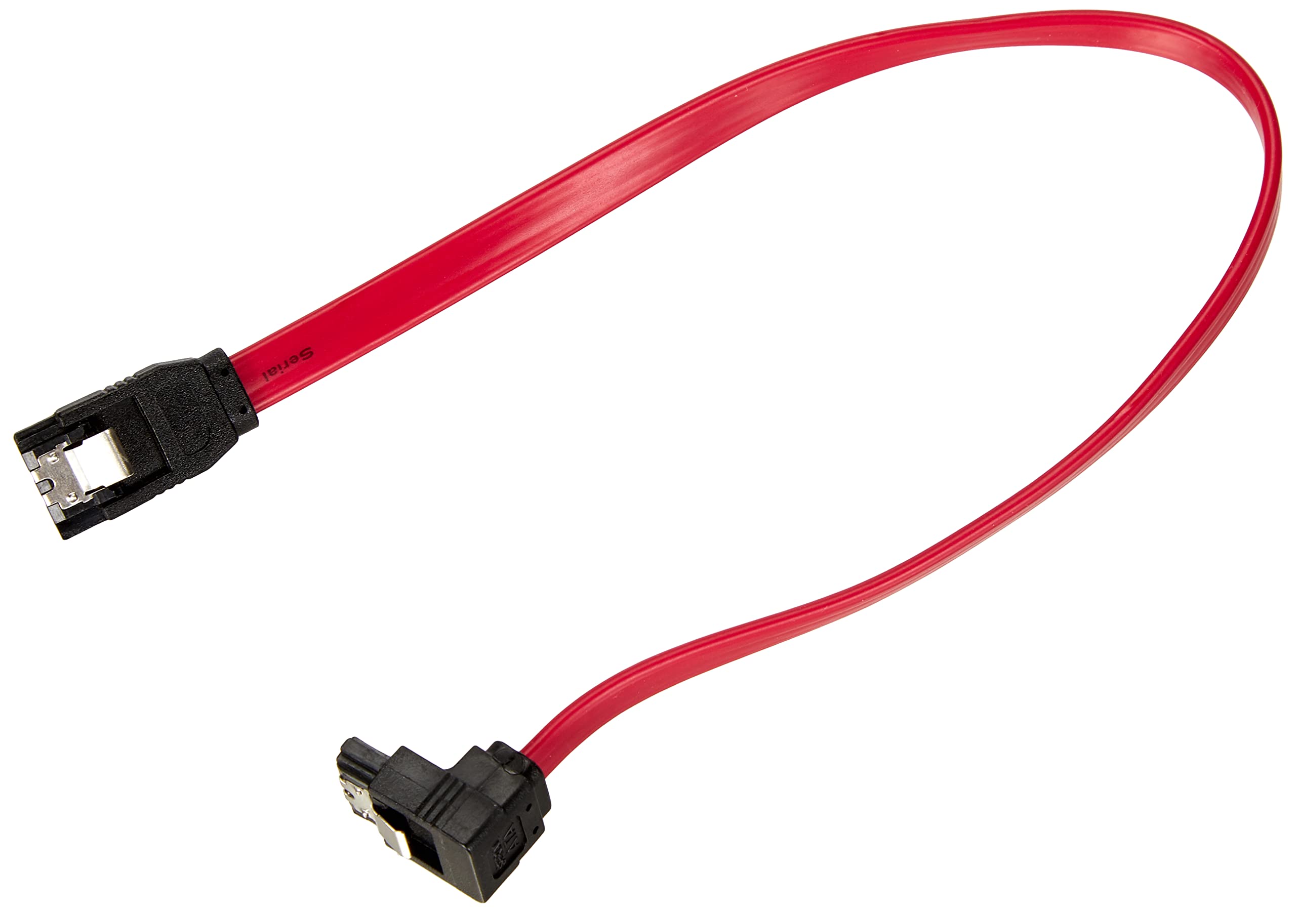 Ewent Cable SATA III SPEED 6 Gbits with Metal Clips, SATA L-Type red red 30 cm