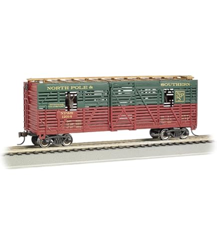 Amazon.com: Bachmann Trains - 40' Animated Stock Car - CB&Q #52025
