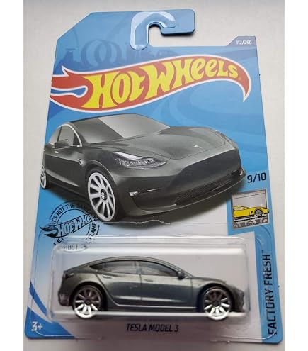 Jouet Matchbox 1/64 Tesla Model X #53/100 - Bleu, édition 2022, Métal
