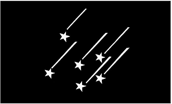 Amazon ステンシルシート 流れ星 Gs 169 ボディジュエリー ステンシル プレート シール マーク デザインシート ダイヤモンドタトゥー ヘナタトゥー フェイクタトゥー トライバル ボディアート グリッター ハロウィン タトゥーシール 通販