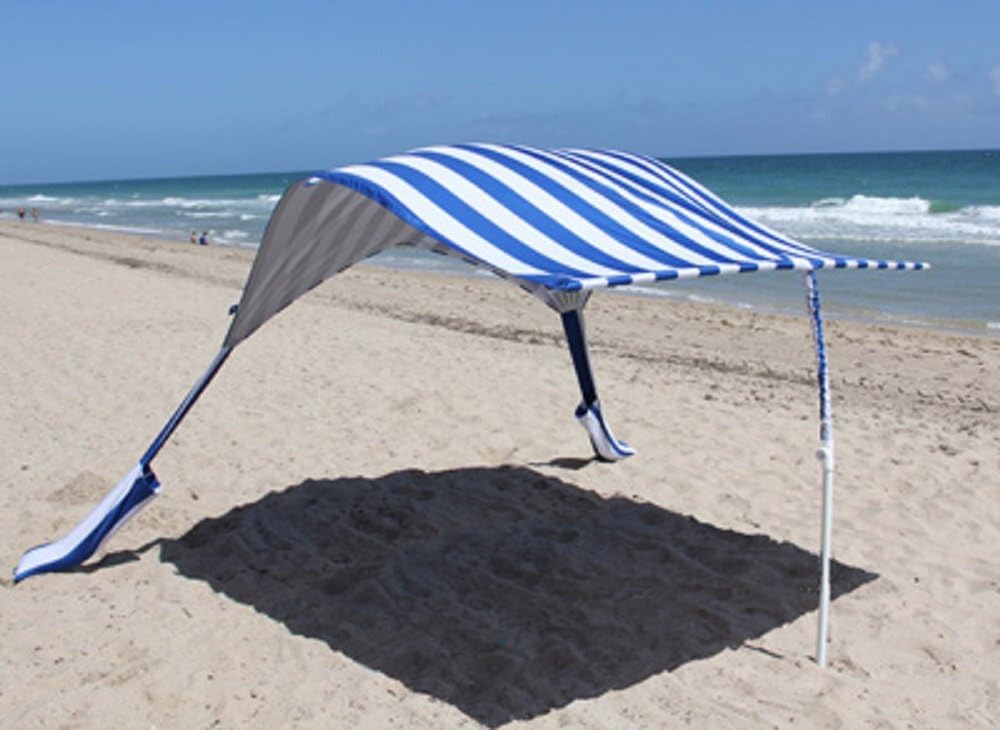 Sun Sail Cabana Blue and White Stripe as Featured in New York Times