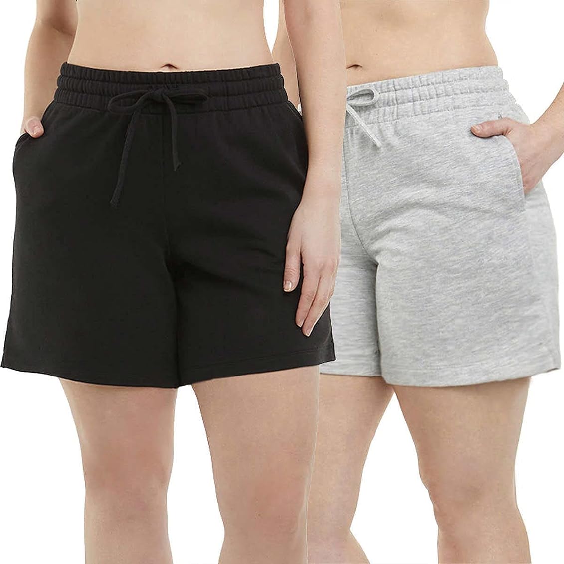 Danskin Womens 2-Pack Soft Active Short 