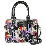 Loungefly Disney Villians Print Duffle Bag