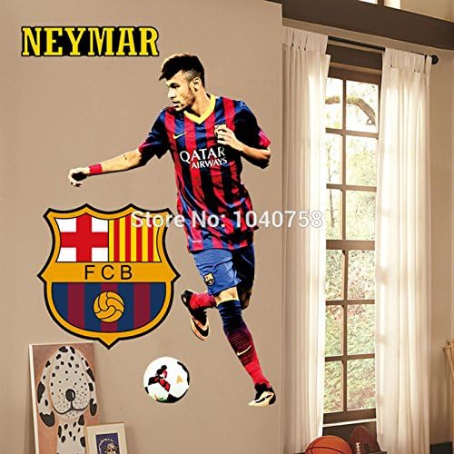 La Liga Neymar Junior Soccer Wall Sticker Sports Football Wall