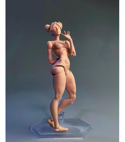 Fremego 1/6 Scale Large Bust Replacement Part Accessory for 12inch Worldbox Female Joint Flexible Action Figure Body(E Cup, Suntan Skin