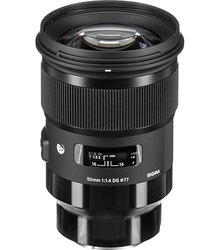50mm F1.4 Art DG HSM for Sony E Black : SIGMA: Amazon.ca