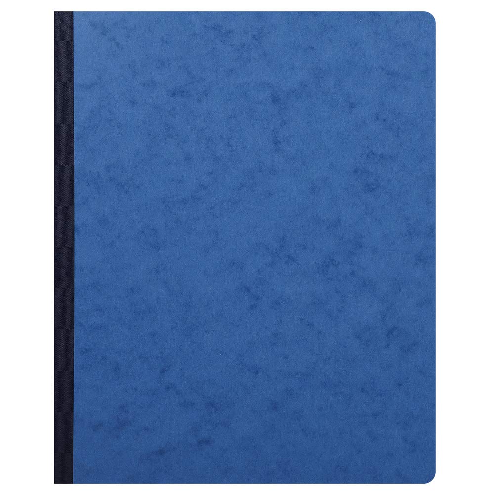 Exacompta - Ref. 9220E - 1 Stitch 22 columns on 2 pages - 42 lines - 80 foliated pages - format 390x315mm - cover in FSC-certified glossy card - 4 random colours, yellow, blue, red, green