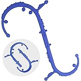 Massage Stick,Handheld Trigger Point Back and Neck Massager Cane, Deep Tissue Self Massage Tool for Muscle Knots and Myofascial Release,for Pain Relief and Muscle Recovery,Blue