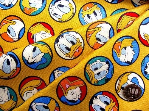 Amazon 40cm単位で販売 キャラクター 生地 ドナルドダック ダークイエロー 柄番号3 手芸 生地 キャラクター 布 はぎれ ハギレ カットクロス ピロル 布 生地 通販 Amazon 40cm単位で販売 キャラクター 生地 ドナルドダック ダークイエロー 柄番号3 手芸 生地 キャラクター 布 はぎれ ハギレ カットクロス ピロル 布 生地 通販
