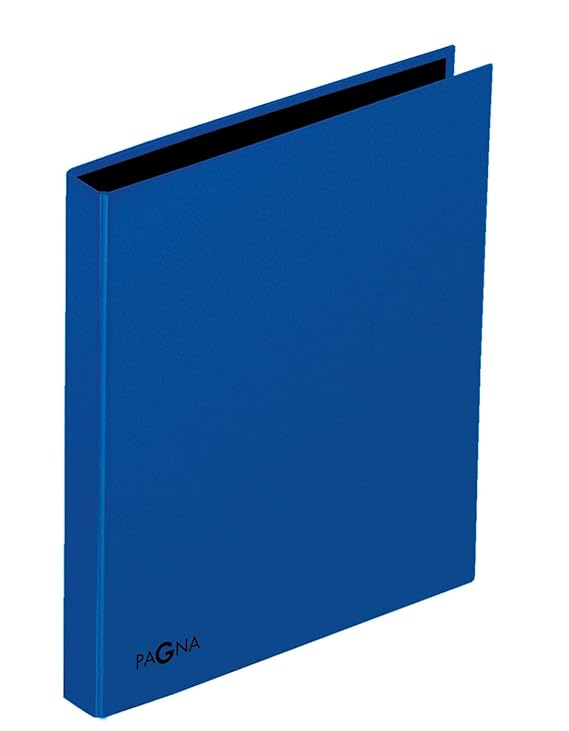 Pagna Ringbuch A4 Basic, 4-Ring-Mechanik, blau