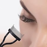 MSQ Eyelash Comb Definer Mascara Applicator with Curved Metal Teeth view 4
