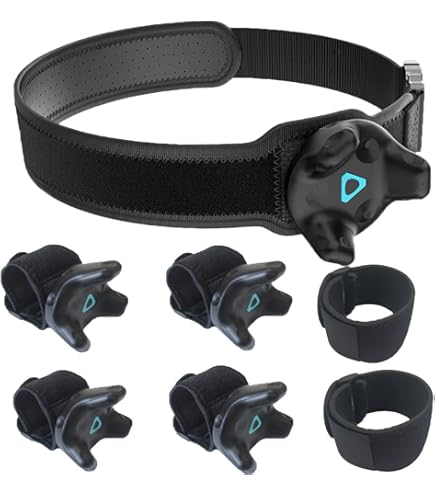 HTC Vive Tracker 3.0 2個セット HTC 3 Pack VR Vive Tracker (3.0) - with Rebuff Reality TrackBelt +