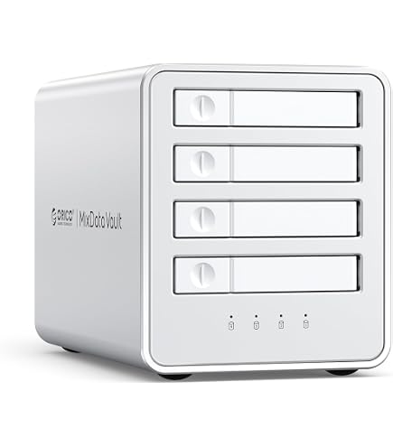 ORICO Armazenamento MetaHome NAS, slot HDD * 2 + slot SSD M.2 NVMe
