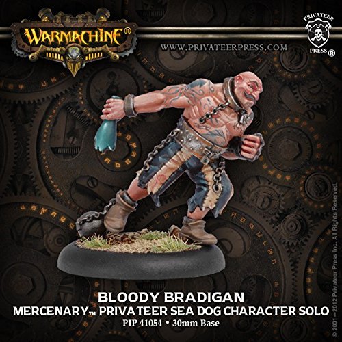 Privateer Press - Warmachine - Mercenary: Bloody Bradigan Model Kit