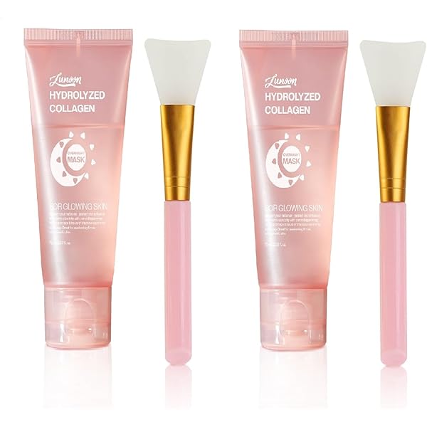 Amazon.com : JISKG 2 Pcs Collagen Night Wrapping Mask