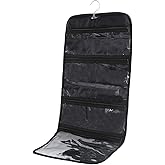 WODISON Foldable Clear Hanging Travel Toiletry Bag Cosmetic Organiser Storage