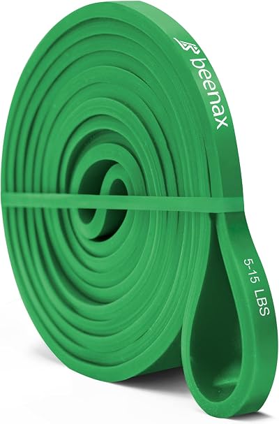 Beenax Resistance Bands Pull Up Set 5 Levels 208cm Exercise Bands