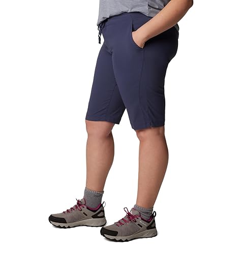 Columbia Women's Anytime Outdoor Long Short, Nocturnal, 10W x 13 L