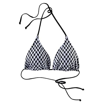 Etirel D-bikini-ot Miri Zig Zag - black/white