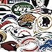Football Sticker,Vinyls Stickers[32 PCS] for Kids,Cars,Motorcycle,Bicycle,Skateboard Luggage,Bumper Waterproof(Not Random)