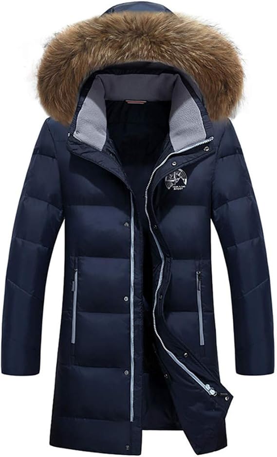 wkd-thvb Winter Daunen Parkas Herren warme Lange Daunenjacke ...