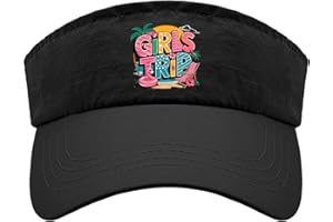 2025 Fun Travel Retros Girls Trip's Caps Sun Visor Hat for Teens Golf Hat Funny Visor Sun Hats
