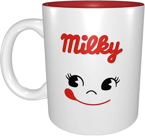 Amazon Co Jp 陶器 ペコちゃん マグカップ コーヒーカップ 電子レンジ対応可 おしゃれ 大きめ 人気 アニメ キャラクター グッズ 雑貨 大容量 ３３０ml ホーム キッチン