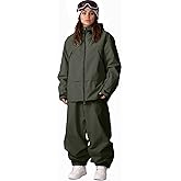 Oymyakon Womens Ski Suit Waterproof Snow Suits Snowboard Jacket and Pants Set Baggy Winter Insulated Snowsuit Coats