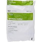 TED STOCKING KNEE XLG REGULAR (PR) White