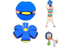 Magic Bouncing Ball,Magic Flying Saucer,Children's Bouncy Ball,Parent-Child Interaction,Interactive Pop-Up Transform Toy,Thro