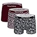 Natural Feelings Men's Underwear Christmas Gift Seamless Cotton Boxer Brief,Multicolour, Pack of 3 Size XL