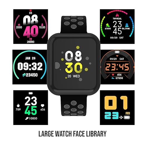 iTouch Air Smartwatch Fitness for Men and Women, Heart Rate